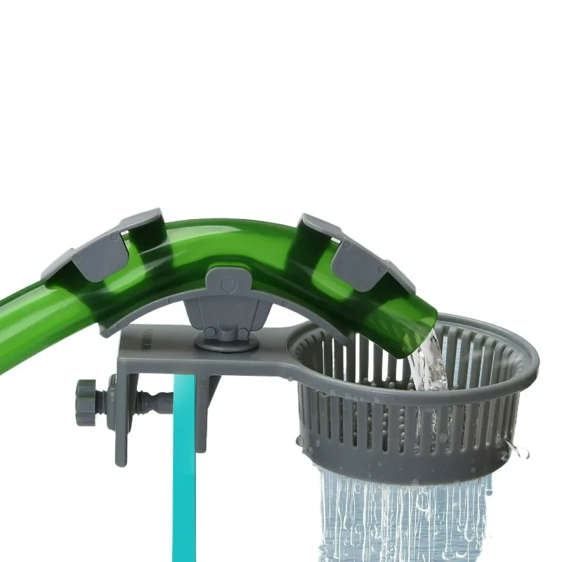 Aquarium Water Pipe Fixed Clip Fish Tank Water Adding Buffer Holder Stream Tank Water Change Hose Fix Clamp