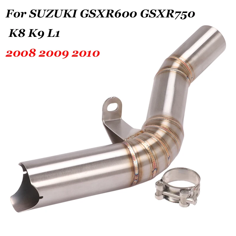 Für Suzuki Gsxr600 Gsxr 750 Gsxr 600 750 K8 K9 K7 2008 Escape Mid Link Rohr Verbinden Original Auspuff Motorrad Auspuff