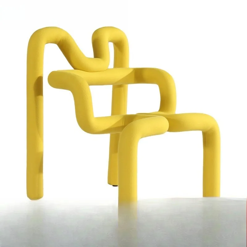 

Designer Furniture Lazy Armchair ins Wind Nordic Special-shaped Living Room Bedroom Leisure