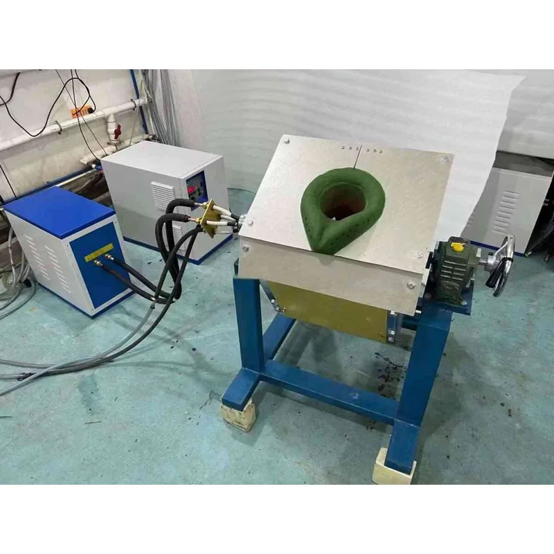 200-500Kg Industrial Hine Medium Frequency Induction Melting Furnace for Sale from Factory Runwo Machine