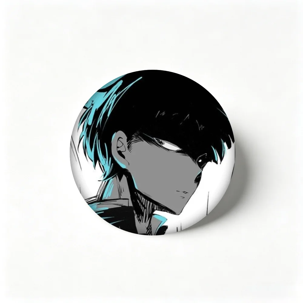 Anime Mob Psycho 100 Pins,Cartoon Figure Shigeo Kageyama Badge,Handmade Brooches,Breastpin for Backpack Clothes Gifts