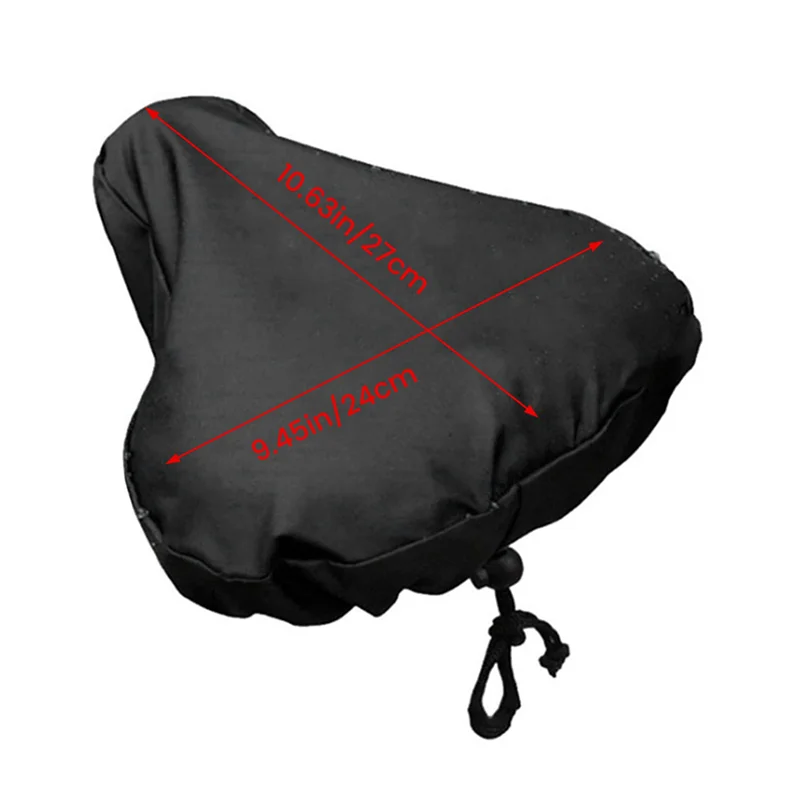 

Y67A-2X Bicycle Seat Cover Waterproof Rain Cover 27X24cm For Mountain Bike Electric Bike Dust Cover Bike Accessories