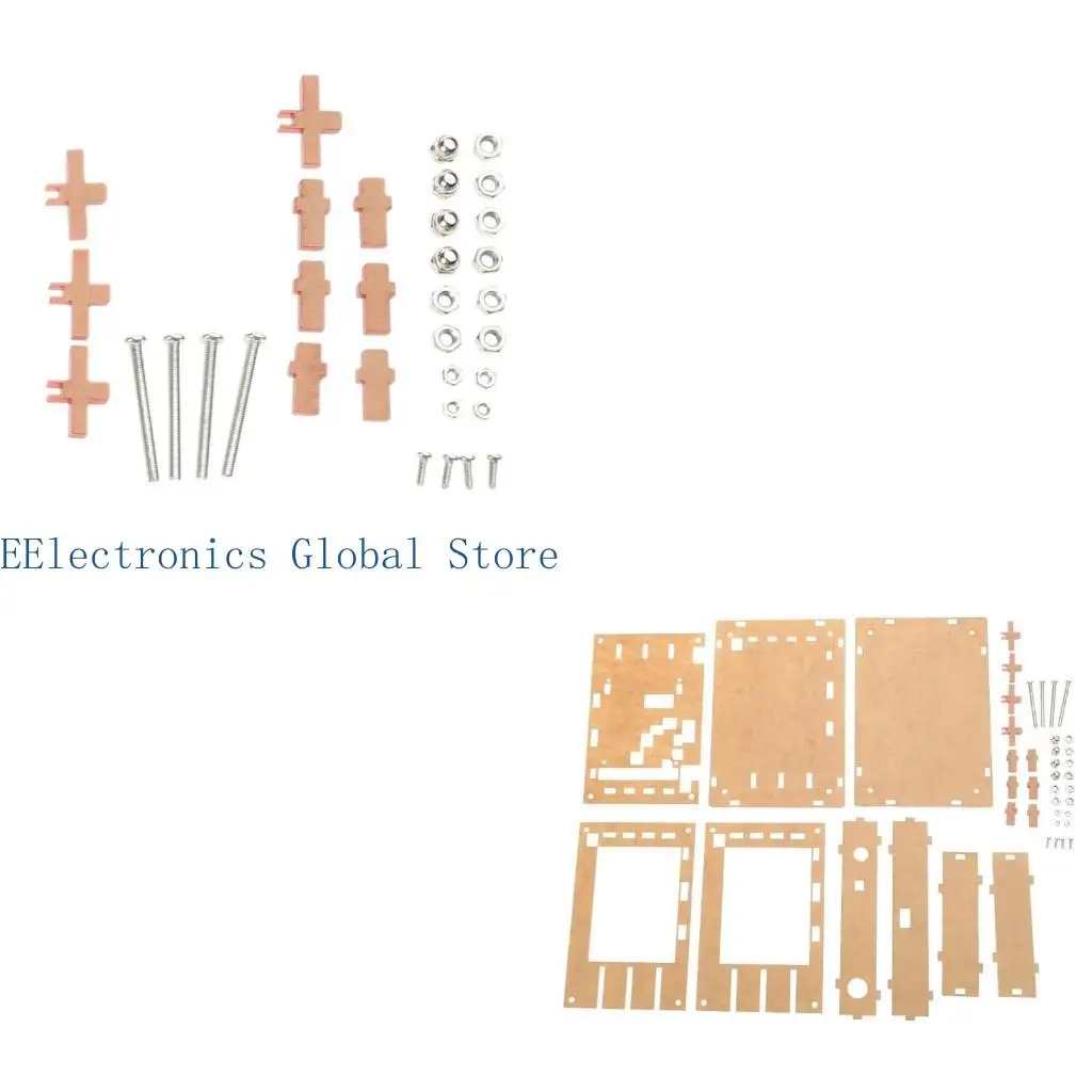 462B Acrylic DIY Clear for Shell for Case for 2.4" TFT Digital Oscilloscope Ki