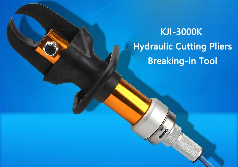 

Гидравлические круглые ножницы для стали, выключатель KJI-3000K, плоскогубцы для резки кабеля, инструмент для разрушения металла, гидравлические ножницы