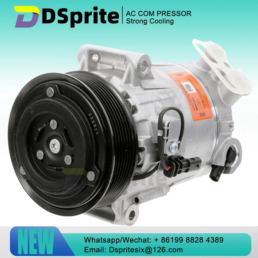 CVC Car Air Con AC Compressor 1522210 1522327 For Buick Chevrolet MALIBU 2.4L 13309045 23314081 23413999 13309045 22947669