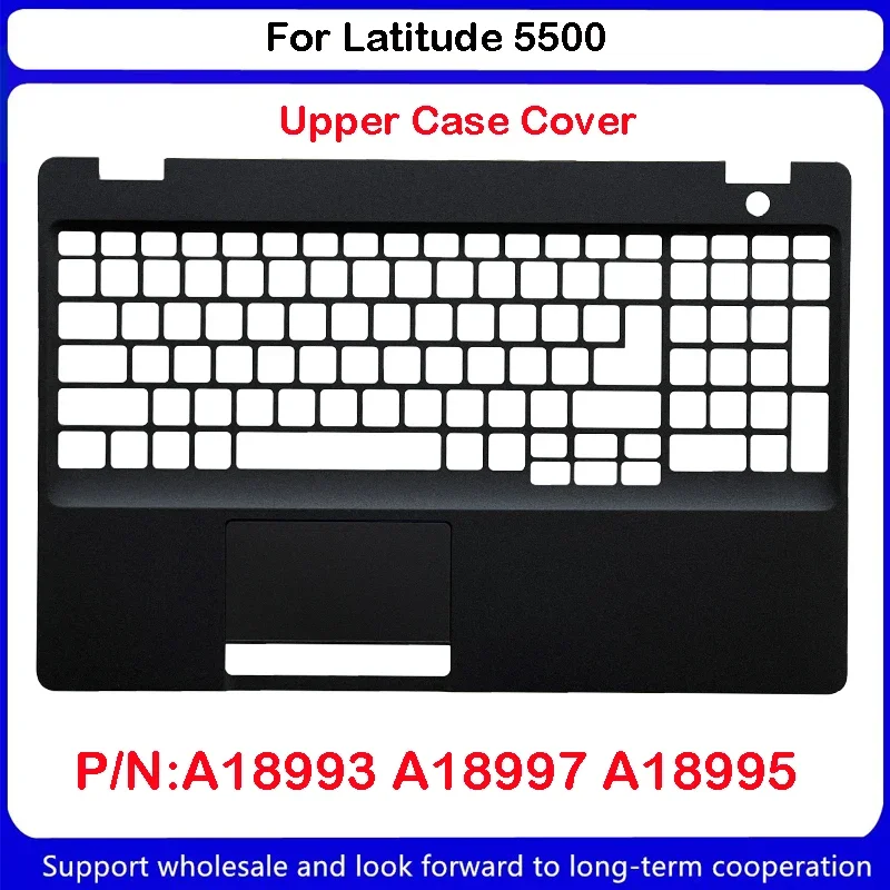 Cubierta superior para reposamanos DELL Latitude 5500, accesorio de color negro, táctil, 03VWH7, A18997, A18999, A18998, nuevo