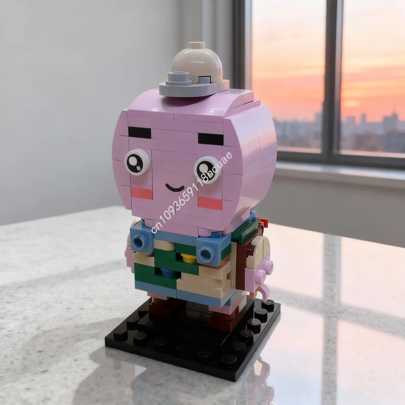 

154pcs MOC Brickheadz PEAK Game Nature Scout Model Building Blocks Toys Construction Festival Gifts Creative Brick