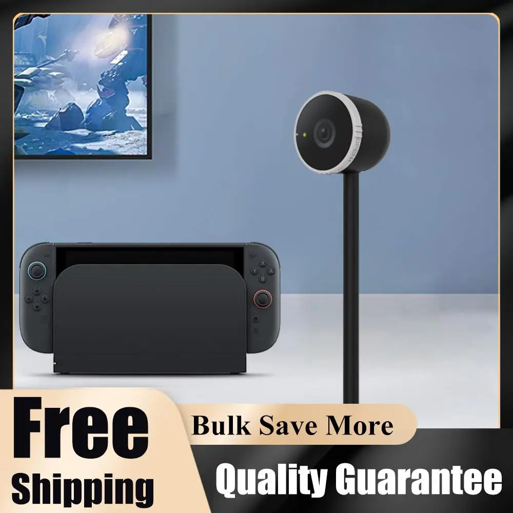 For NS2 Creative Desktop Camera with Heat Dissipation Hole Video Recording Camera Video Capture Camera Game Console Accessory
