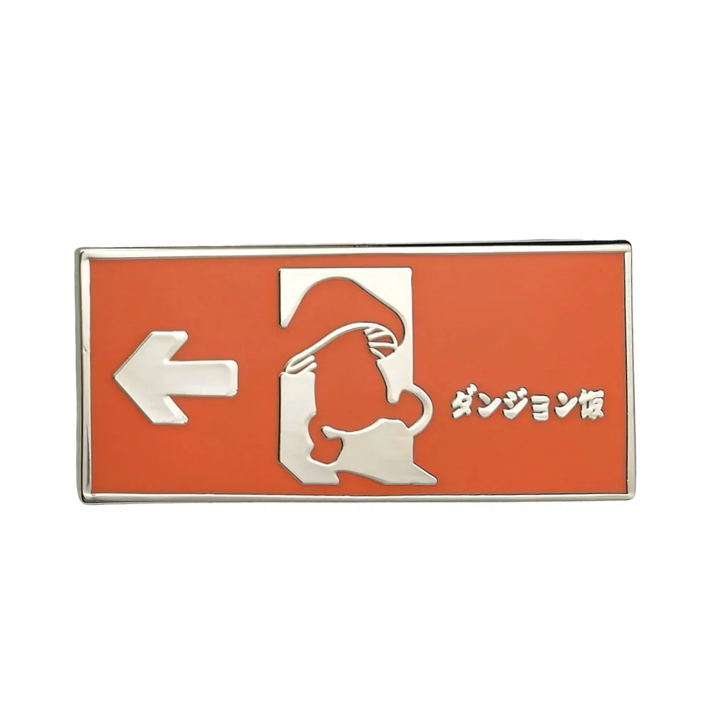 Walking Mushroom Enamel Pin Dungeon Meshi Badge Delicious in Dungeon Brooch Gamer Collect Souvenirs