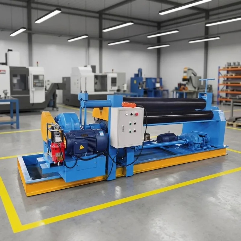 Hydraulic Fully Automatic 3Roller Bender Stainless Steel Plate Taper Rolling Metal Coiling Processing Equipment Customizable FOB