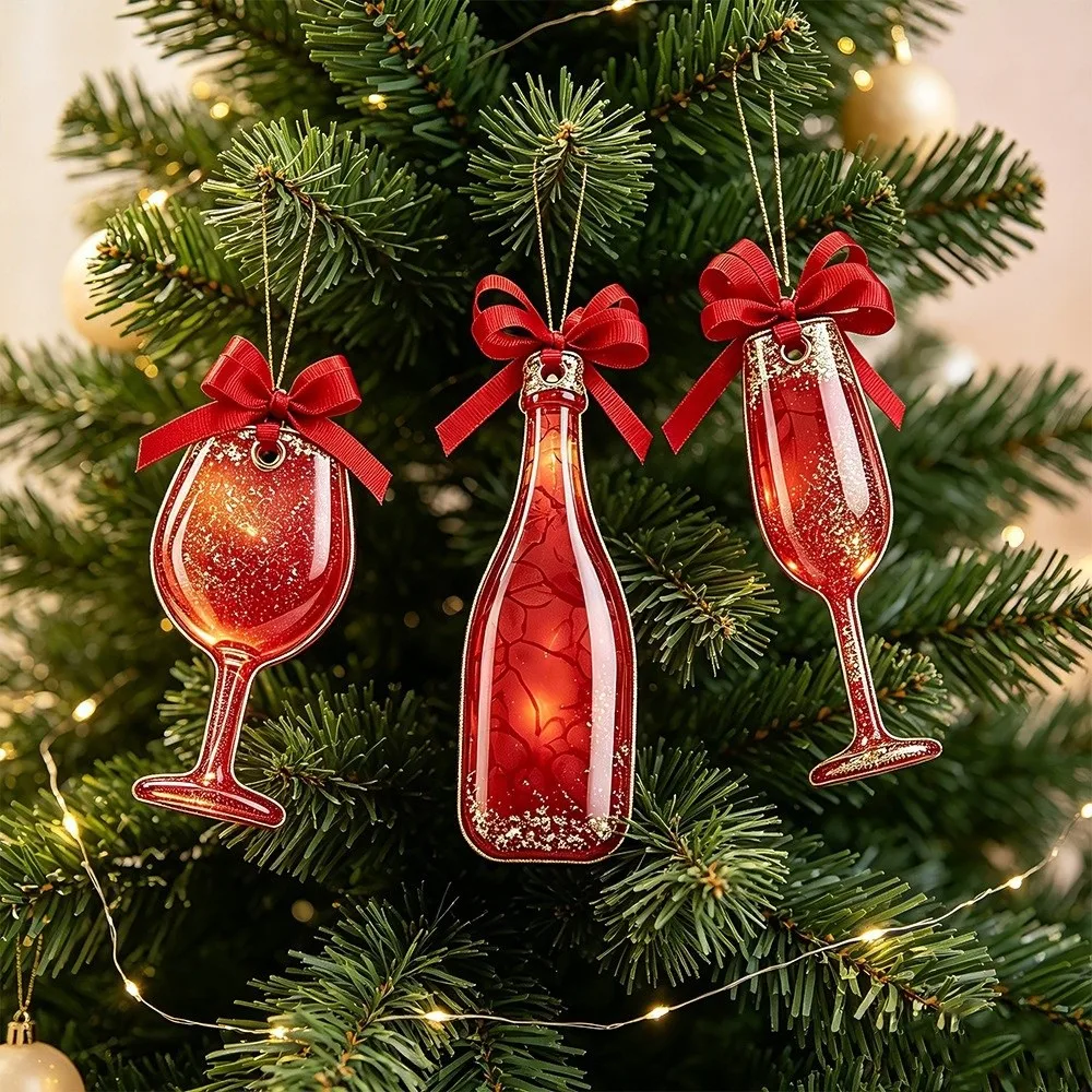 DIY Christmas Mini Mold Silicone Multi-purpose Plaster Wax Epoxy Resin Mold Non-stick Heat-resistant Xmas Ornament Mold