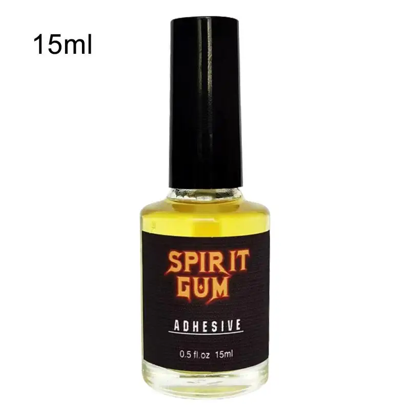 Cola para barba falsa, maquiagem cosplay, alta simulação, adesivo para adereços de filme, casas assombradas, acessórios de palco, 15ml