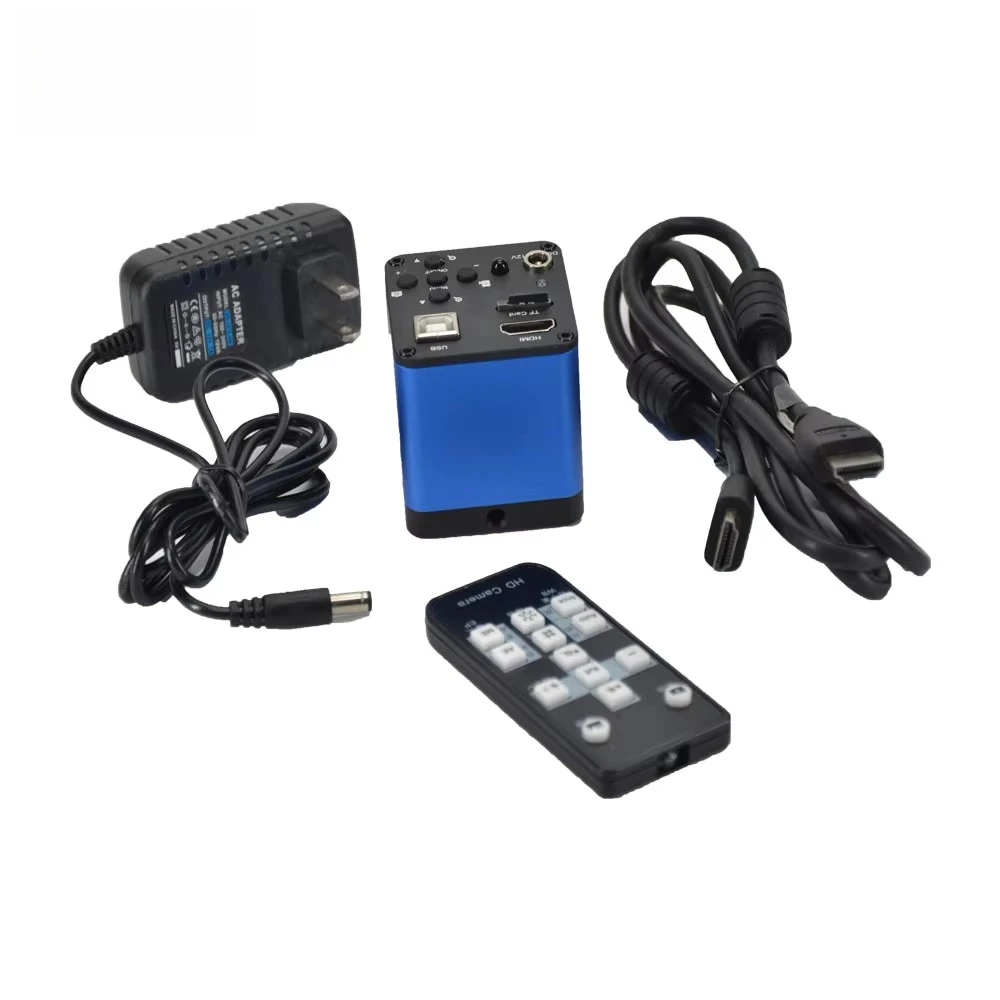 

16MP High Definition USB Industry Microscope Camera HD 1080P 180X C-mount Lens 52 LED Light Source For Phone Repair