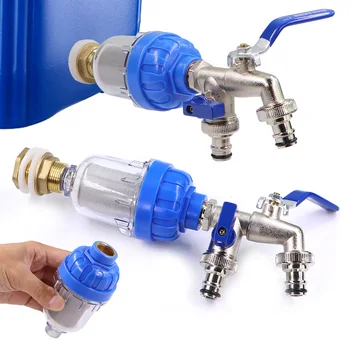 蛇口フィルター水タンクジョイント、灌漑アダプター、接続エクステンダー、316ステンレス鋼スクリーン、庭は1/2 