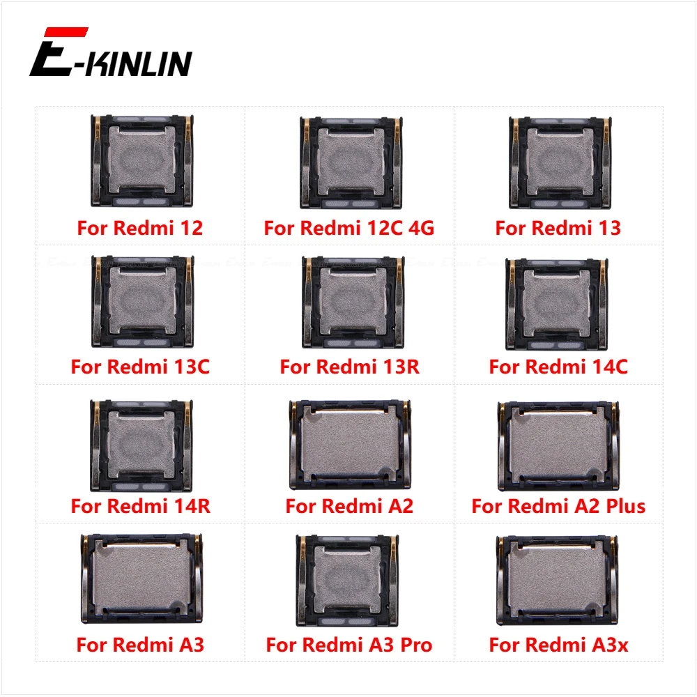 

Запасные части для наушников: верхний динамик (слуховой датчик) для Xiaomi Redmi 12, 12C, 13, 13C, 13R, 14C, 14R, A3x, A2, A3 Plus Pro 5G, 4G (гибкий шлейф)