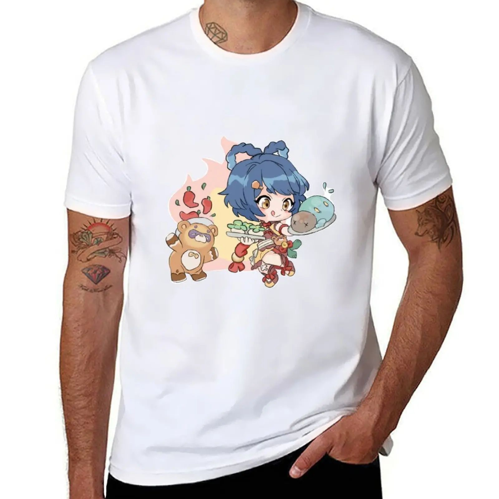 

xiangling T-Shirt Basic Short Sleeve T-Shirt for Men