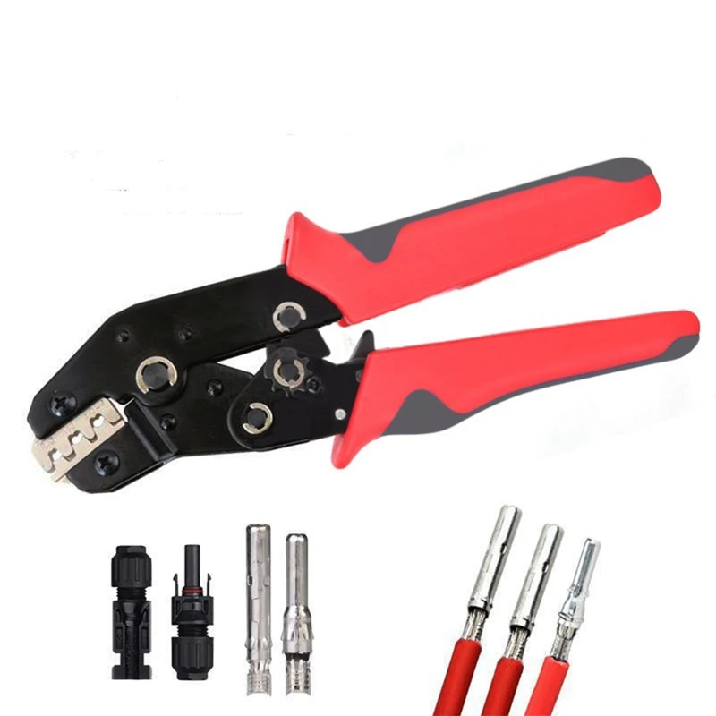 SN-2546B Crimping Pliers Solar Photovoltaic Crimping Tool Complete Accessories Combination Set