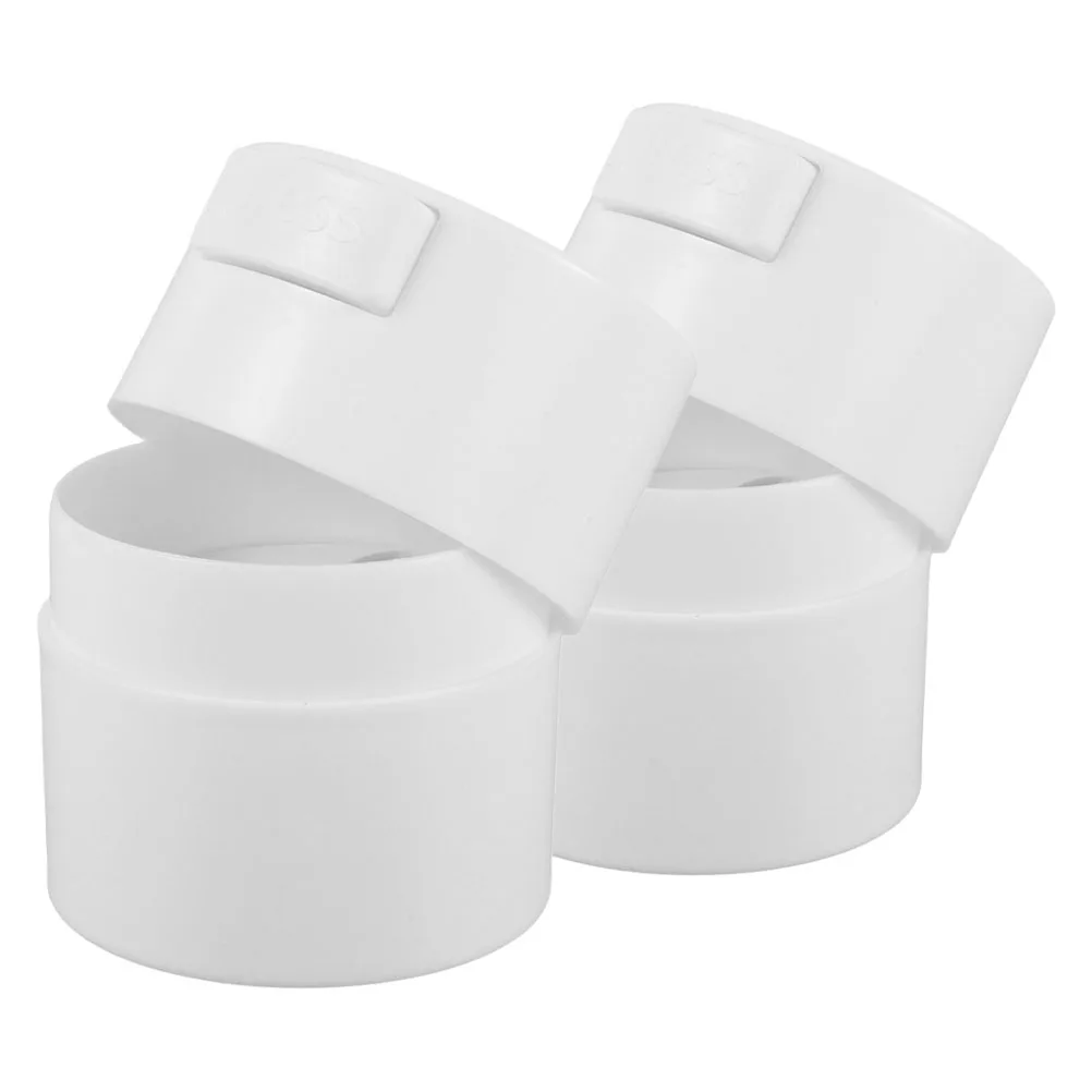 

2pcs Eyelash Storage Jar Airtight Lash Container Vacuum Sealed Leak-Proof Holder For Lash Extension Supplies