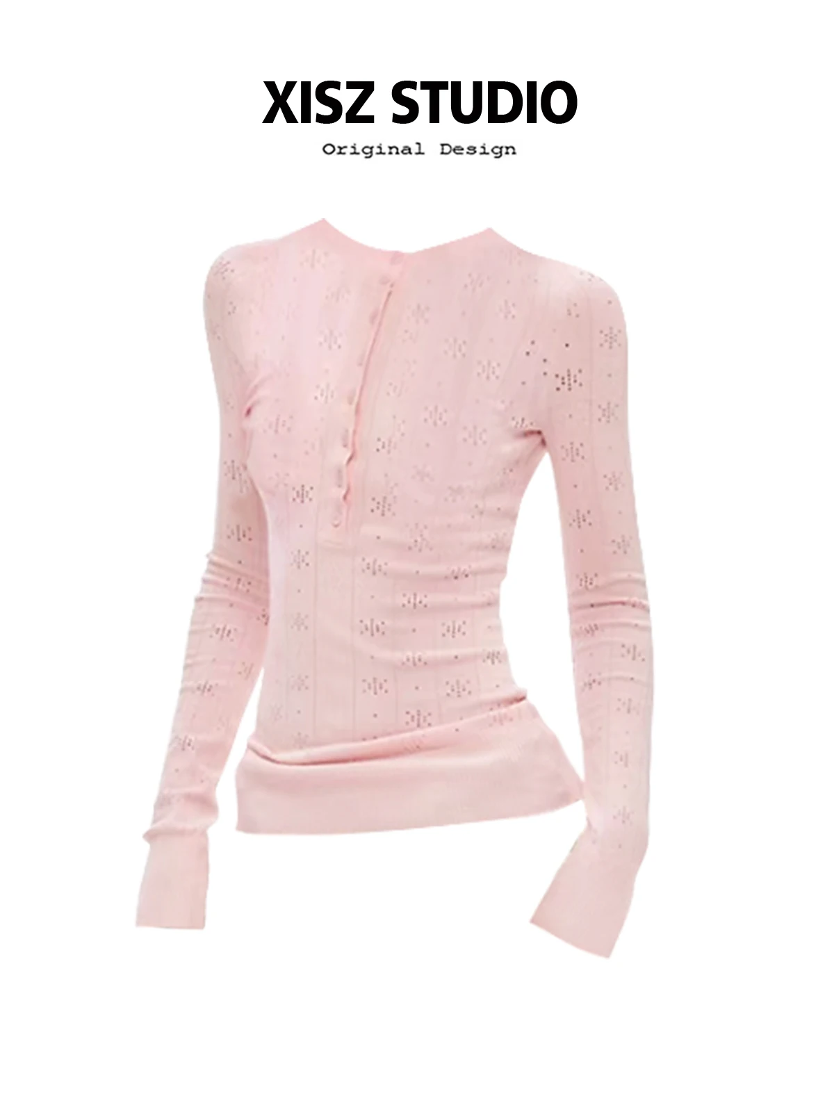 

Women's Pink Y2k Knitted T-shirt Harajuku Tee Top Vintage 90s Aesthetic Oversize Flare Sleeve T-shirts 2000s Emo Clothes 2025