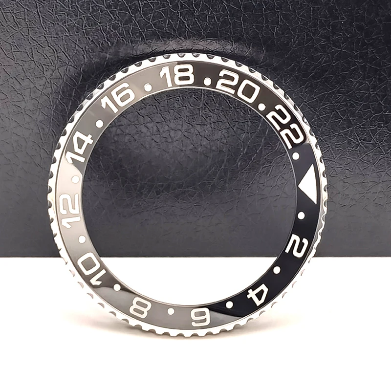 

Керамический безель для часов RLX GMT 126710grnr 126710, черный и серый цвета, высококачественные запчасти для часов.