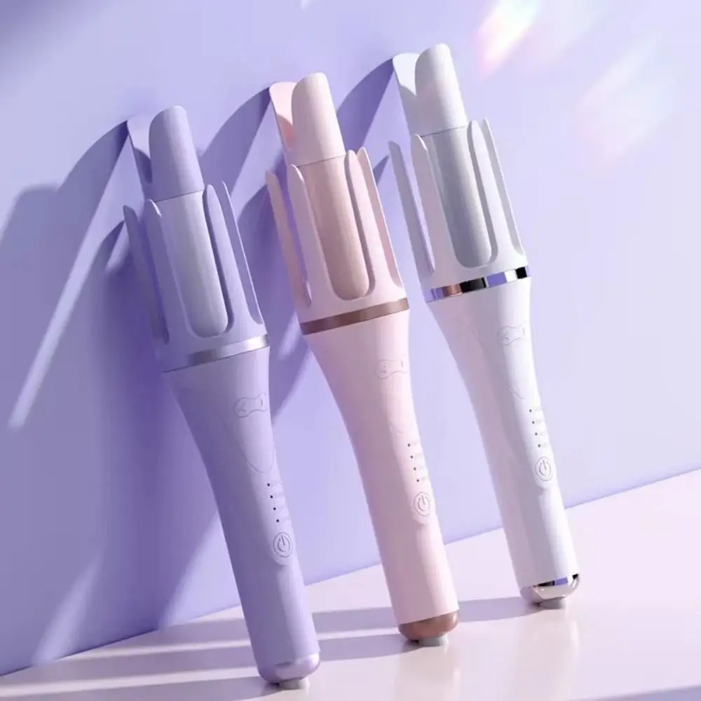 

Anti-Scald Automatic Hair Curler Rotating Adjustable Gear Curling Iron Non Damaging Hair 32MM Hair Curling Machine Dormitory