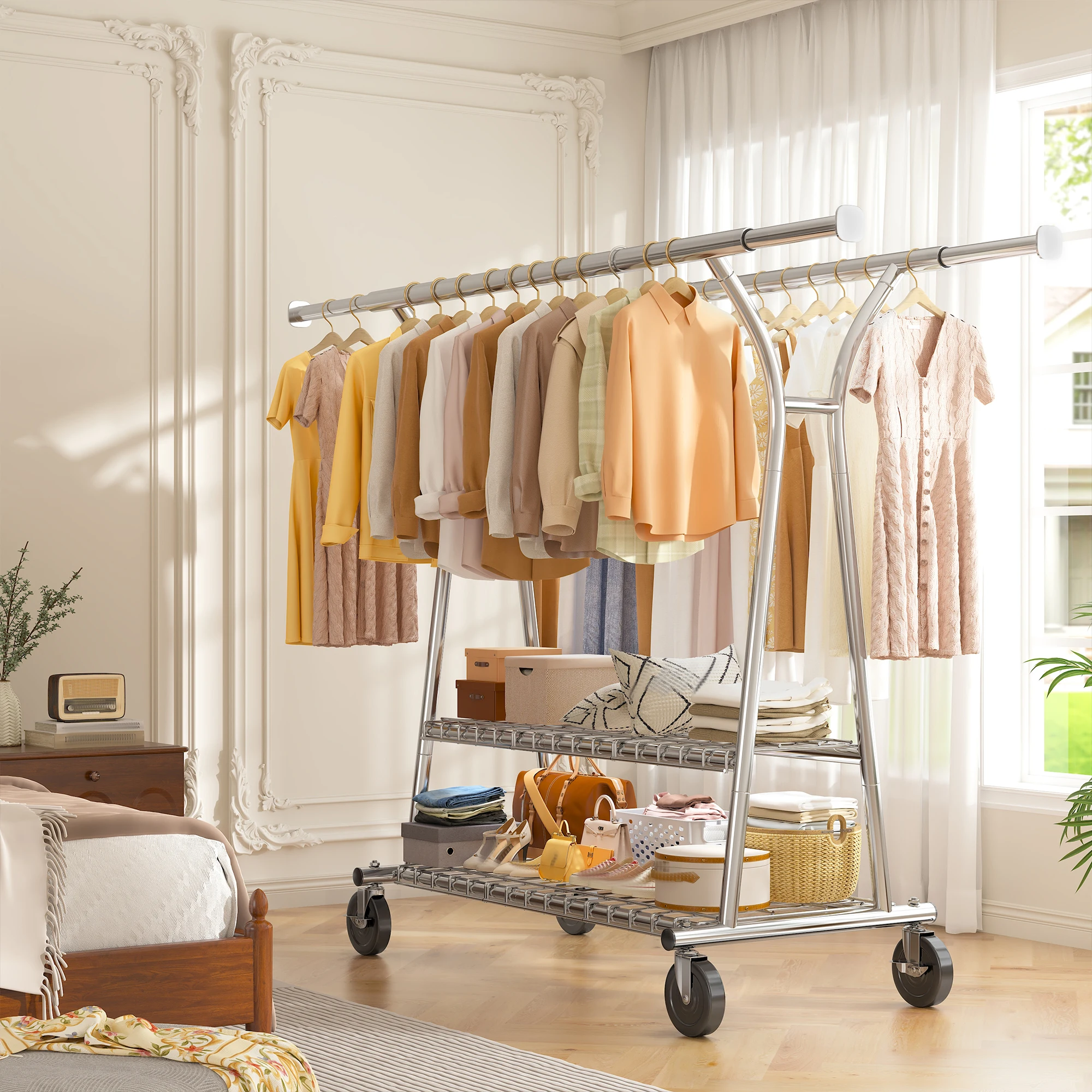 Heavy Duty Clothes Rack, 78