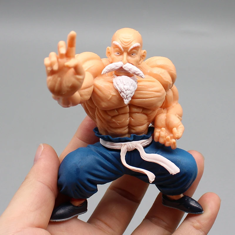 Figuras de acción de Dragon Ball Master Roshi, colección de figuras de acción de pvc, juguetes de animación para niños, regalos, 10cm