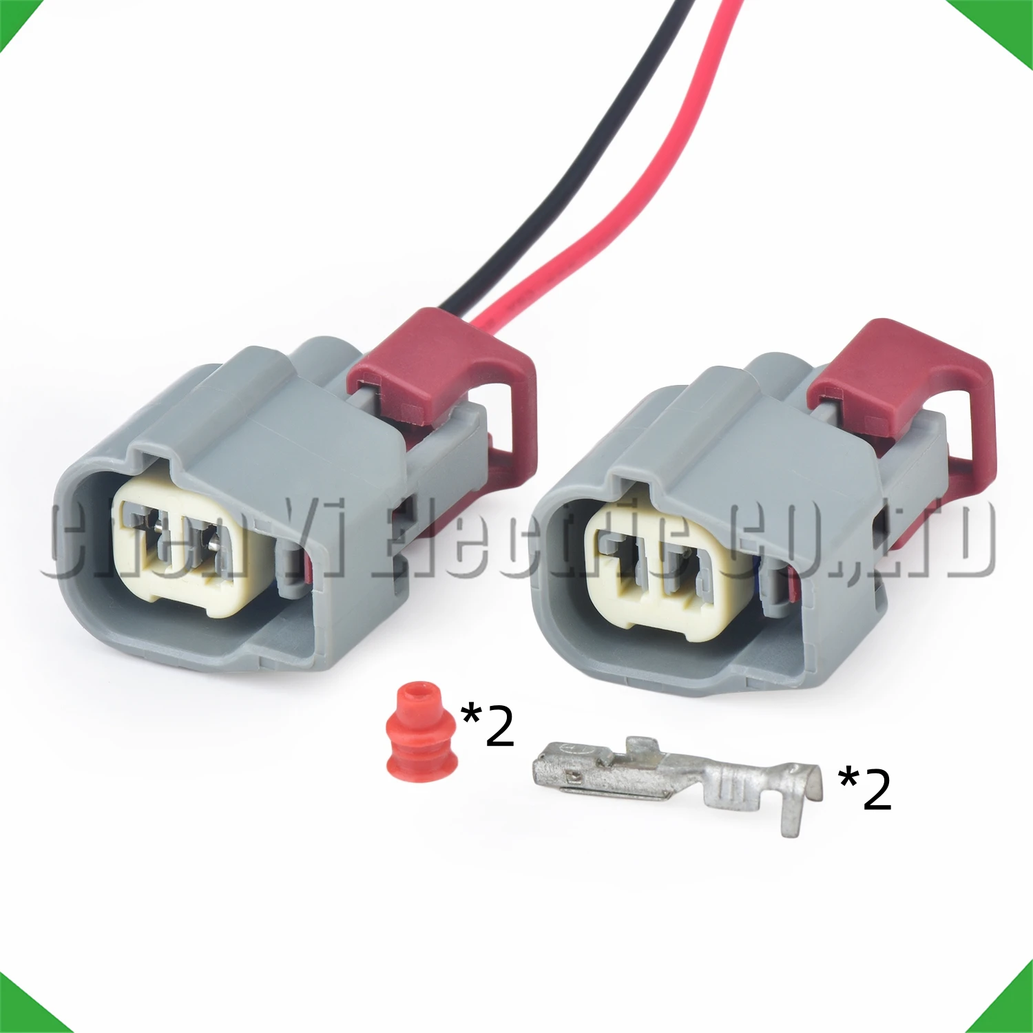 2 Pin Automobile connectors Washer Fluid Level Sensor Wire harness plug 7283-6434-40 68350809AA For Jeep compass