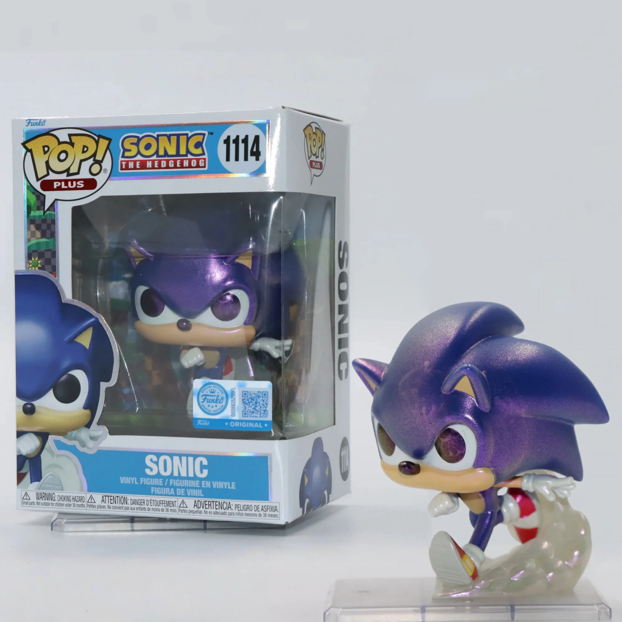 

Фигурка Sonic (перламутровая) из аниме Sonic The Hedgehog от Funko POP # Официальные аутентичные фигурки ограниченной серии 1114: подарок для фанатов