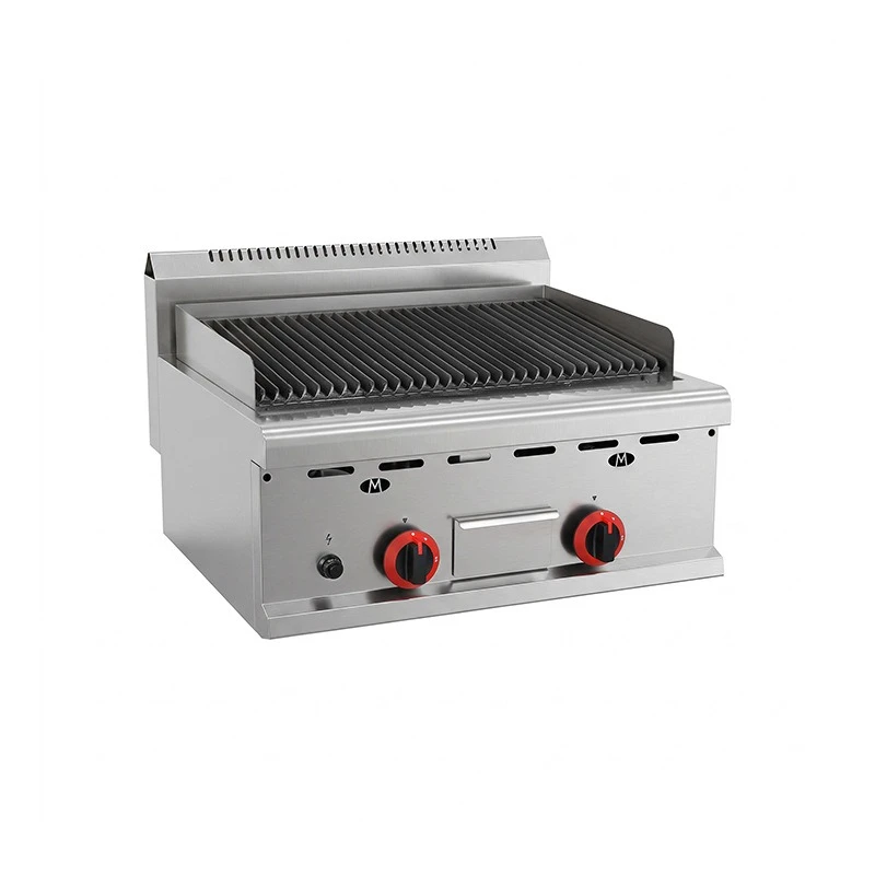 Desktop gas volcanic stone grill, gas volcanic stone grill