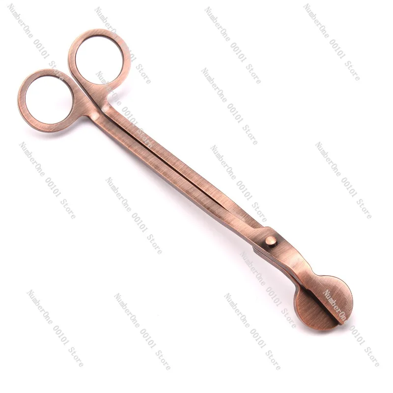 50pcs Multicolor Stainless Steel Incense Candle Tool Wick Cutting Scissors Candle