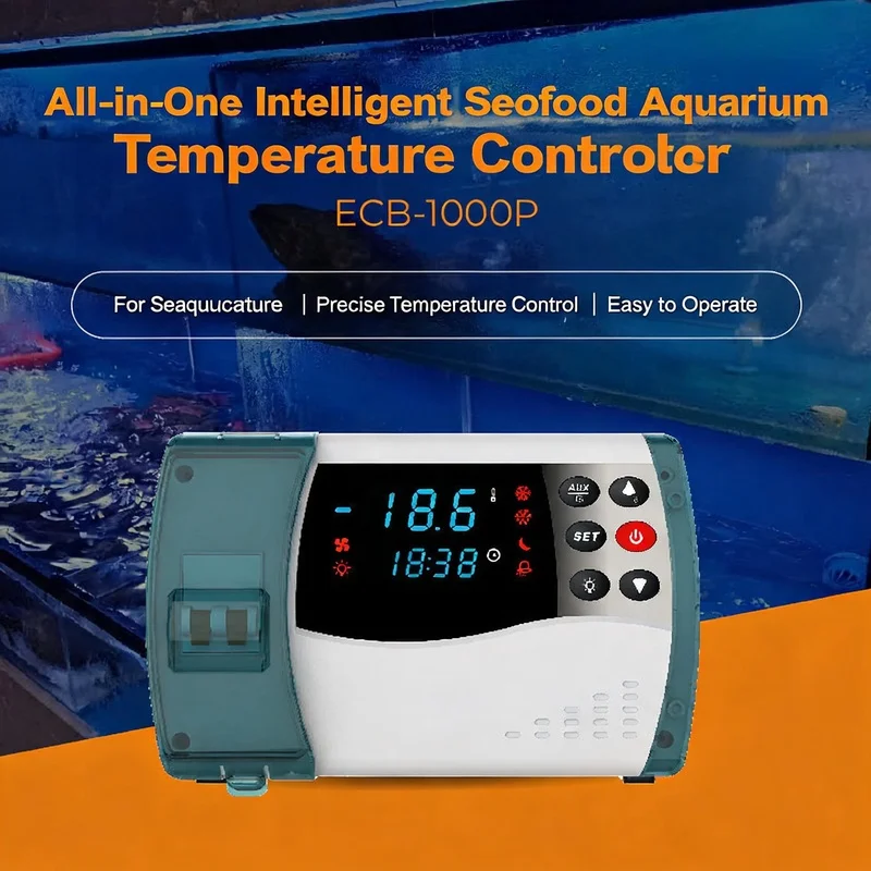 ECB-1000P integrated refrigeration and heating automatic conversion, small seafood machine chiller thermostat