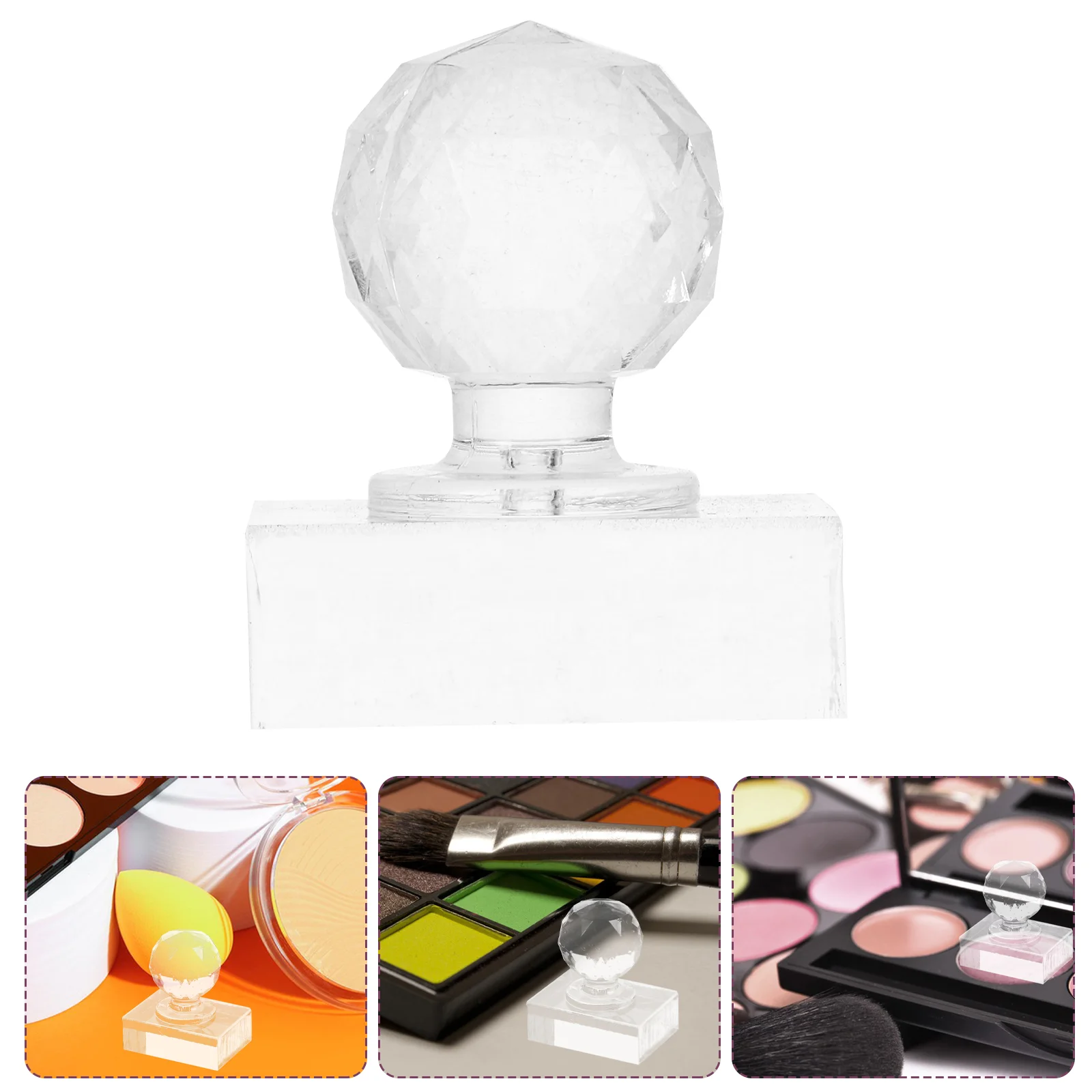 

Eyeshadow Pressing Powder Tool Sub Mold Pressed Stamper Square DIY Acrylic Seal