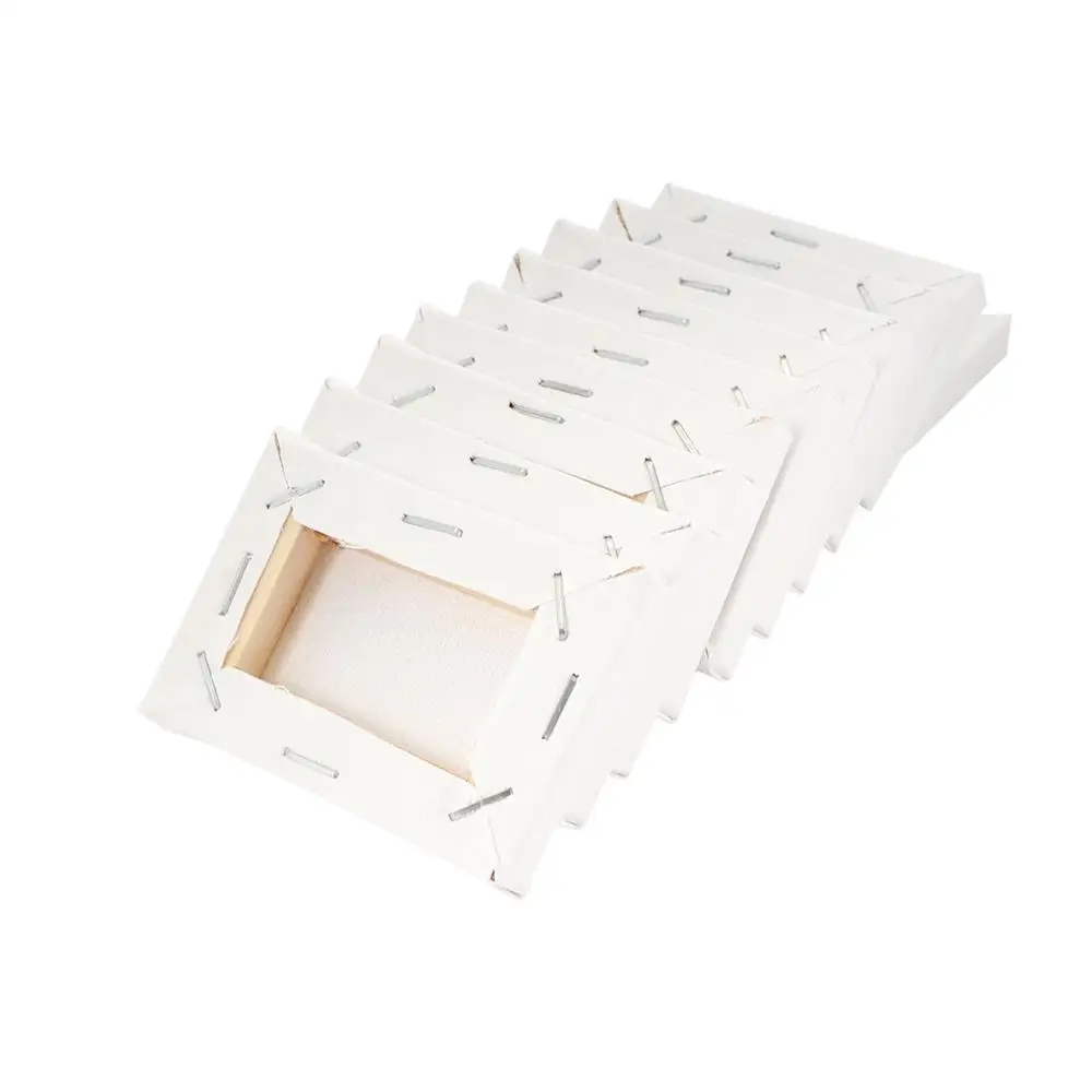 Mini Small White For Primed Oil Acrylic Paint Stretched Artist Canvas Frame Painting Supplies Oil Paint Board