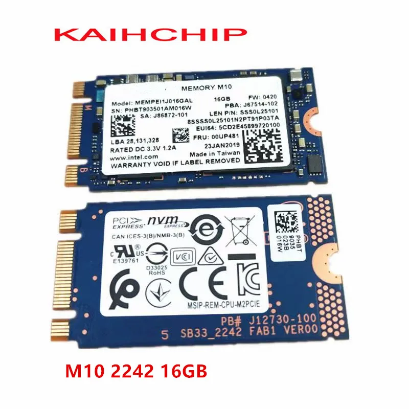 �y�Z�[�����z1�� SSD M10 16GB M.2 2280 PCIe M.2 2242 3.0 3D 16GB Xpoint NVMe����SSD �C���e�� �I�v�e�C�� �������Ή�