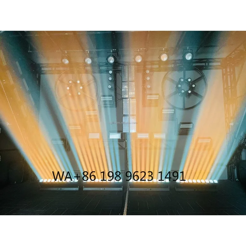 10x60W RGBW Pixel LED Beam Moving Bar Zoom DMX Stage Strobe Light for DJ Disco Concert Wedding Club Event view 3