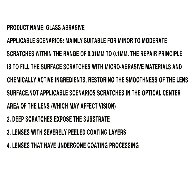 معجون إصلاح خدش النظارات، مناسب للعدسات الزجاجية والإطارات المعدنية، سهل الاستخدام، تركيبة فعالة، تغليف مريح #6
