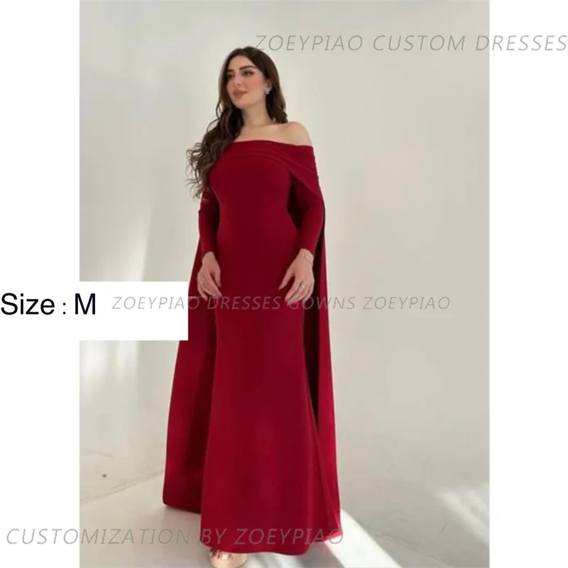 Vintage Burgundy Off Shoulder Prom Dress Strapless Party Gowns For Women 2024 New Arrivals Satin Evening Dresses Gown Vestidos