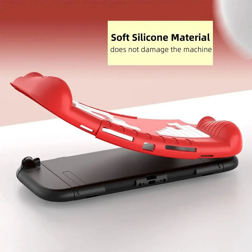 حافظة واقية من السيليكون ناعمة الملمس سهلة التركيب وتصميم تبديد الحرارة حافظة وحدة التحكم في الألعاب خفيفة الوزن للتبديل 2