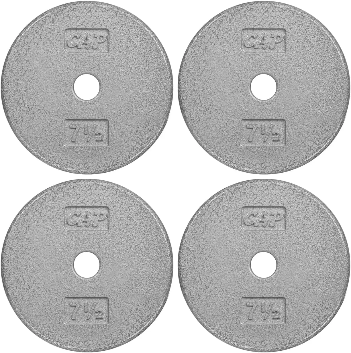 

Grey Standard Solid Cast Iron Weight Plates 1-Inch Center Hole For Standard Barbell & Dumbbell Handles Size Available In