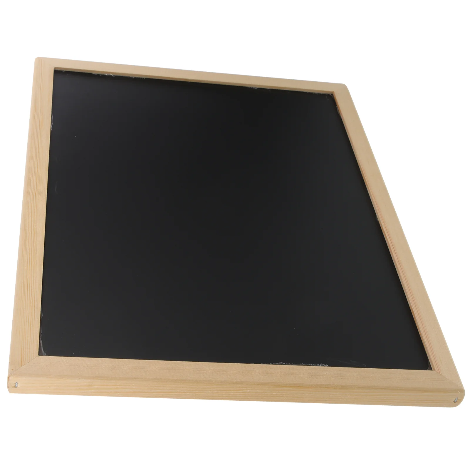 The Sign Display Board Child Toddler Blackboard Table Number 405X30X2CM Pine Wood Mini Chalk Signs Miniature Chalkboard