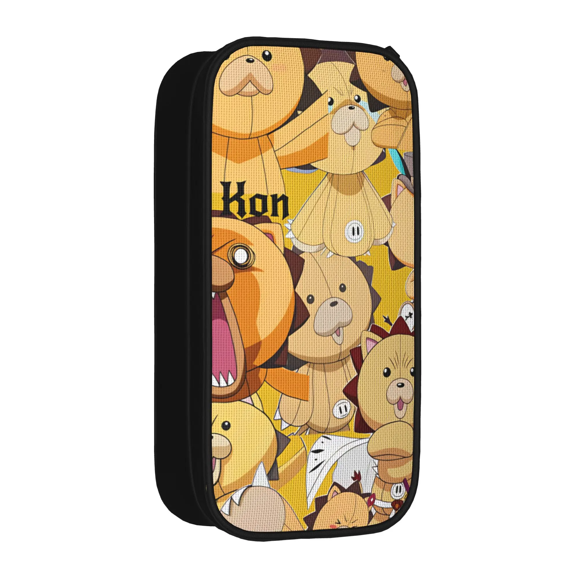 B-Bleachs Characters Pencil Case  College Pencil Pouch Boy Girl Canvas Cool Back To School Pencil Cases Graphic Stationery