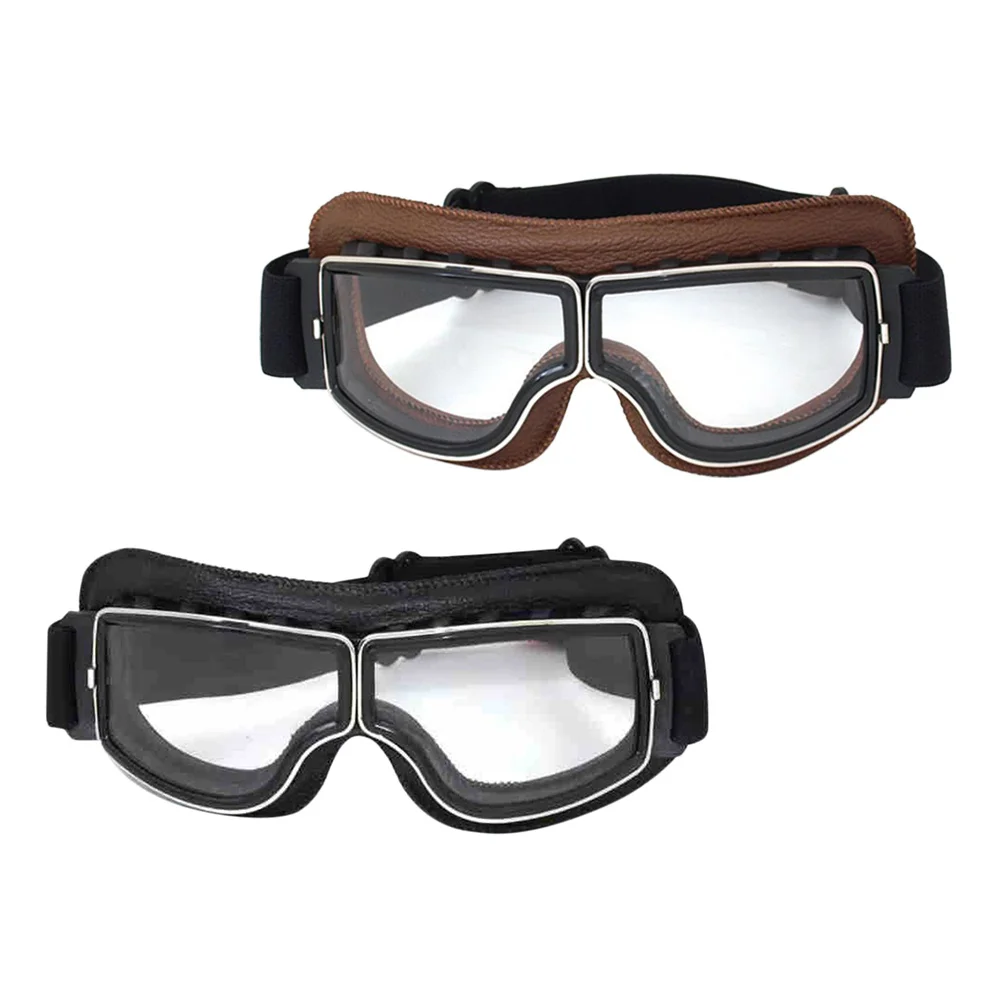 نظارات ركوب الخيل نظارات الشتاء للتزلج على الجليد دراجة نارية ركوب الدراجات Uv400 حماية مكافحة الضباب عدسة الغبار نظارات البني #5