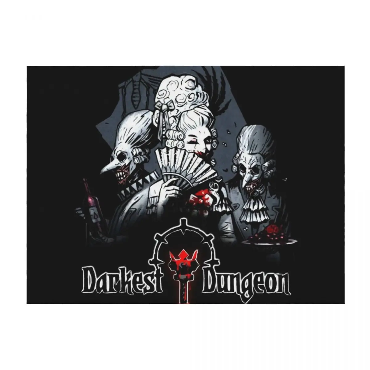 

darkest-dungeon- Throw Blanket Nap sofa bed Hair Polar Blankets