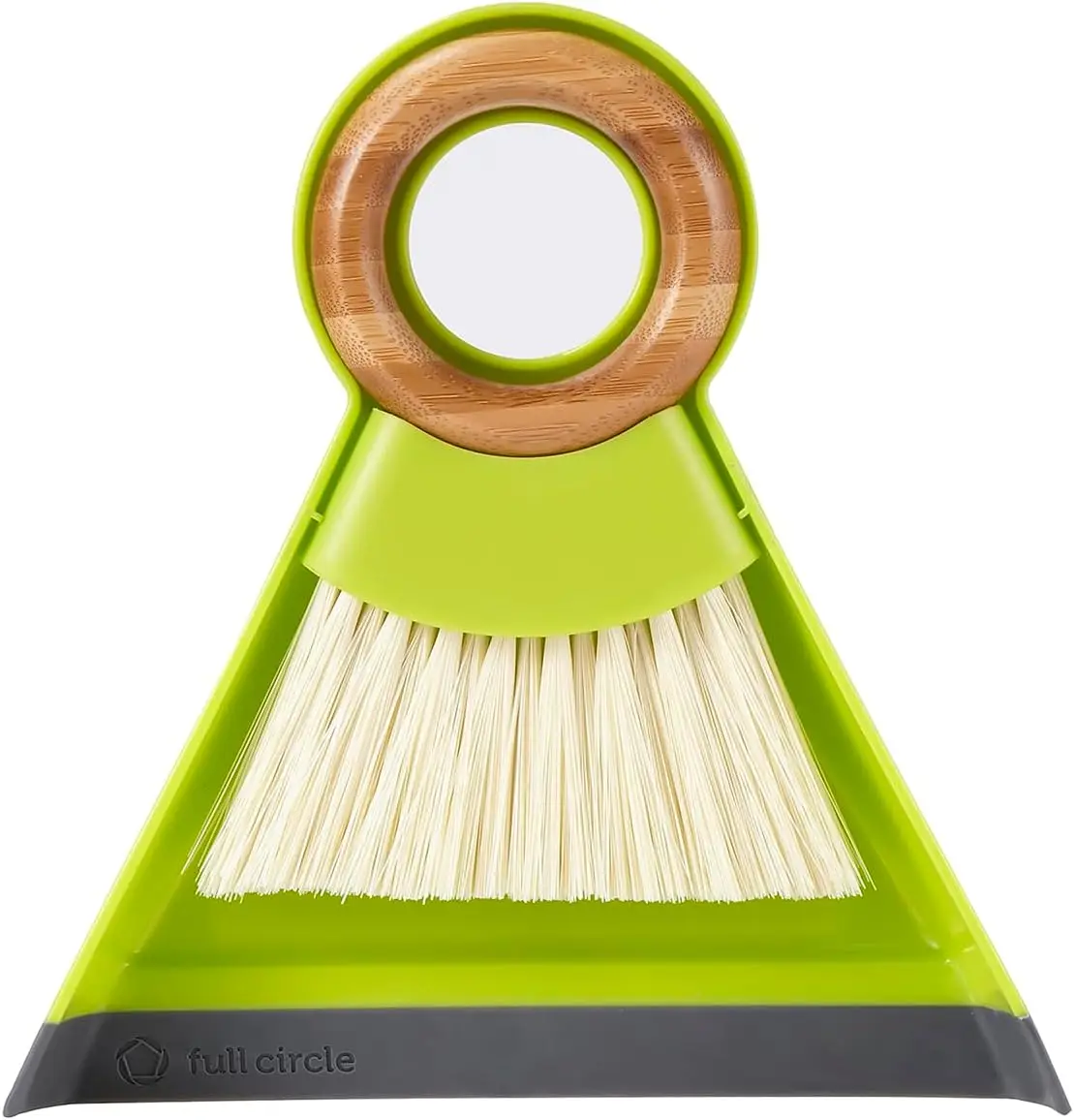 

Compact Mini Brush & Dustpan Set for Kitchen, Desk, Crumbs - Green, Easy Storage