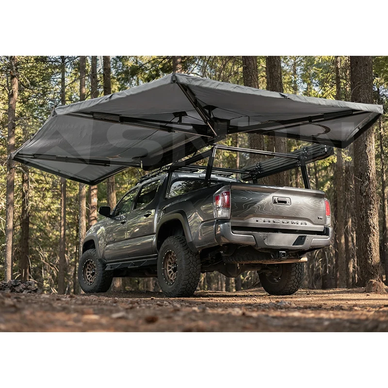 4x4 Camping Awning 270 Degrees Offroad  Heavy Duty Self Supporting Lightweight Portable Waterproof Aluminum Alloy 2M