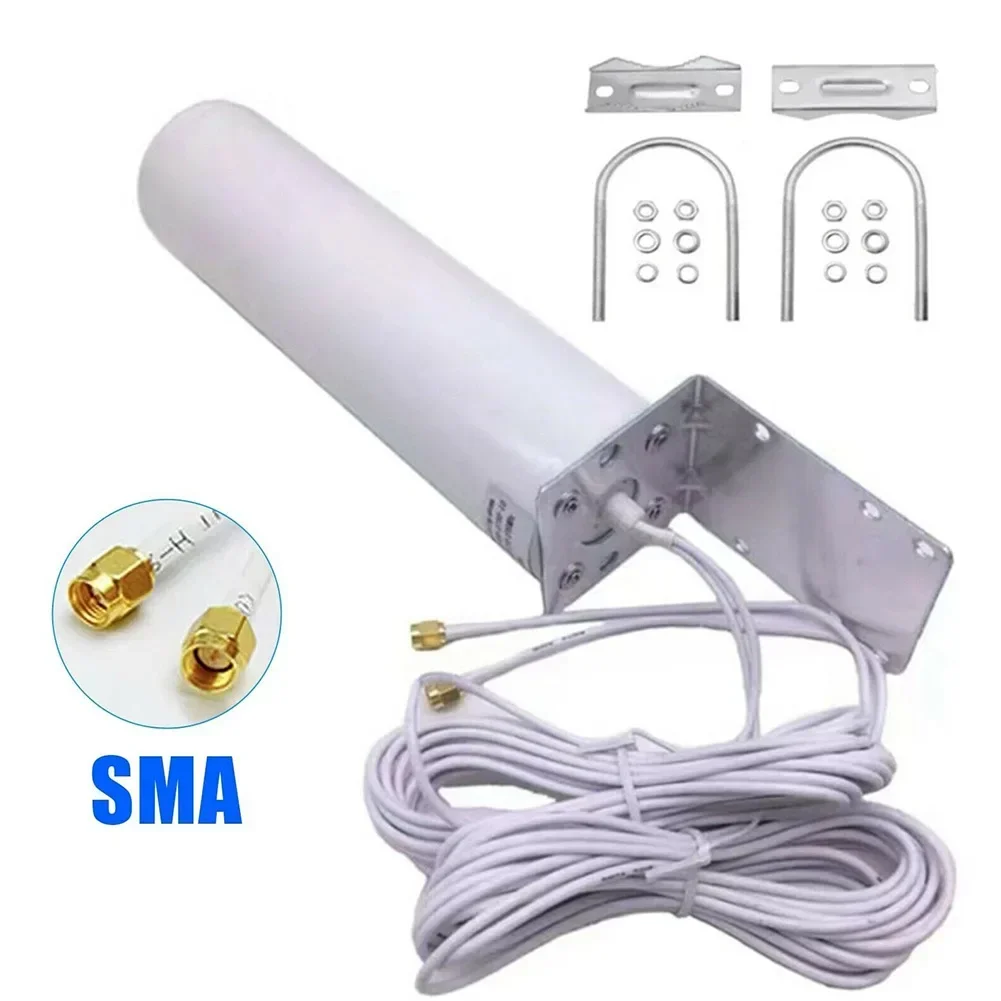 Nice Pratical Connector Measurement Linear Vertical Miner Omnidirectional 23 X 6.5 X 6.5CM 50 Ohms 698 - 2700 MHz