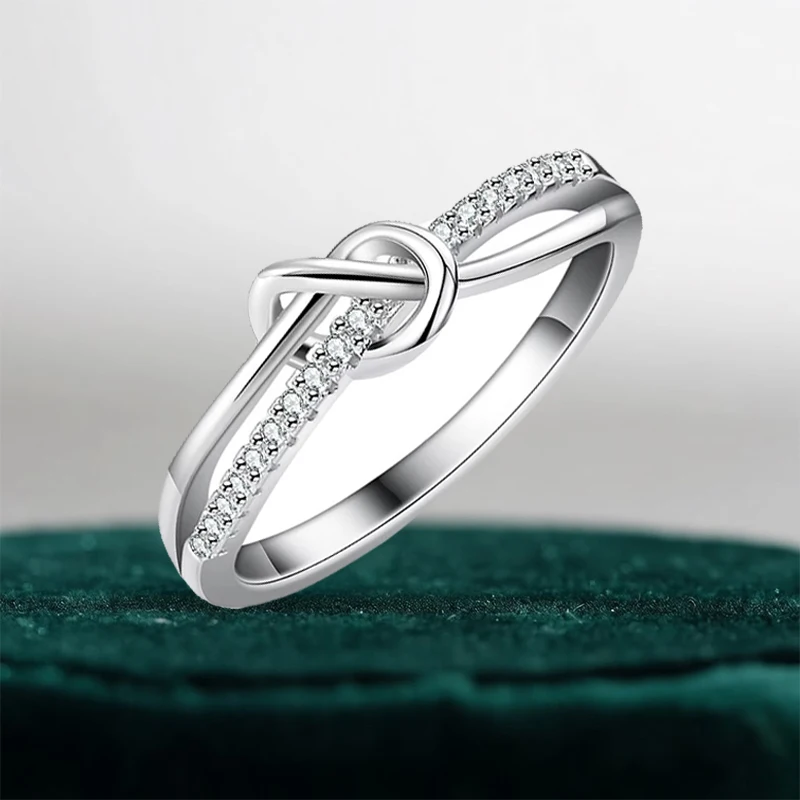 

JoyceJelly Full Moissanite Ring 925 Sterling Silver 18K White Gold Plated Fine Jewelry For Women Bridal Bands Wedding Elegant