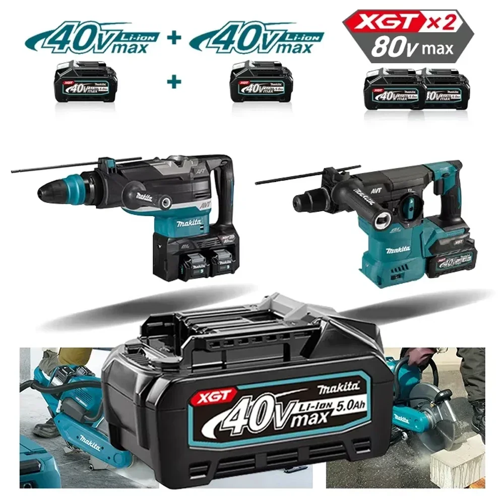 

100%Original Makita 4.0Ah 5.0AH, 40V BL4025, BL4040,BL4020 BL4050 screwdriver cutting machine rechargeable lithium-ion battery