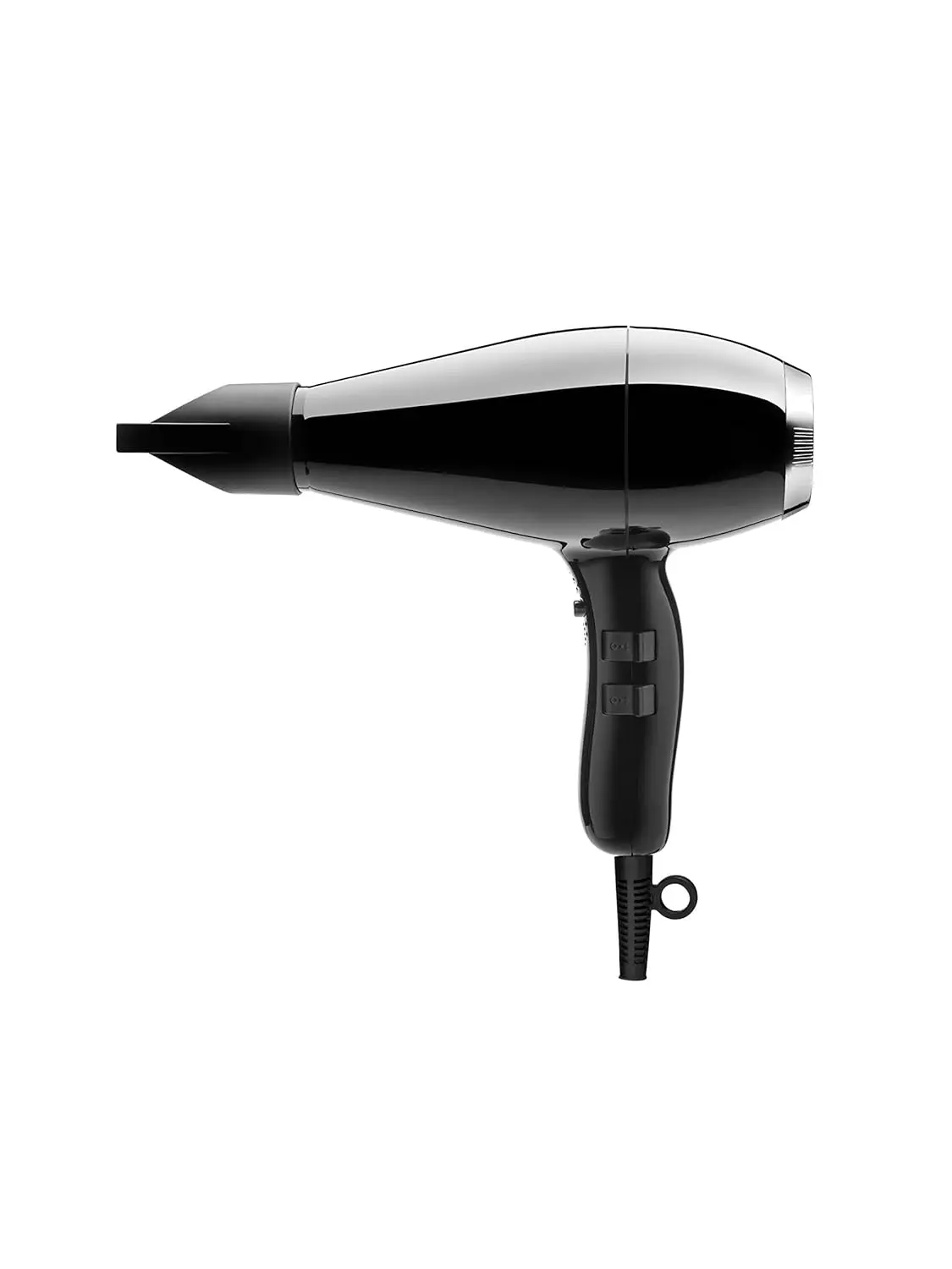 Secador de Pelo Profesional de Cerámica para un Secado Rápido y un Brillo sin Frizz, Negro